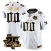 Houston Texans 25th Seasons in 2026 Gothic Vapor Gold Edition Custom Limited Jersey - White Gold