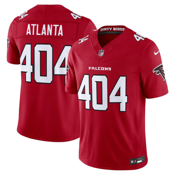 Atlanta Falcons Atlanta 404 2026 Vapor Limited Jersey - All Stitched - Red