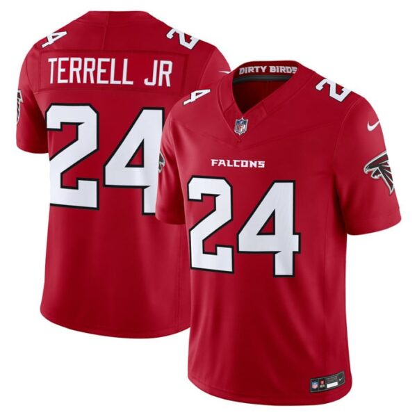 Atlanta Falcons A.J. Terrell 2026 Vapor Limited Jersey - All Stitched - Red