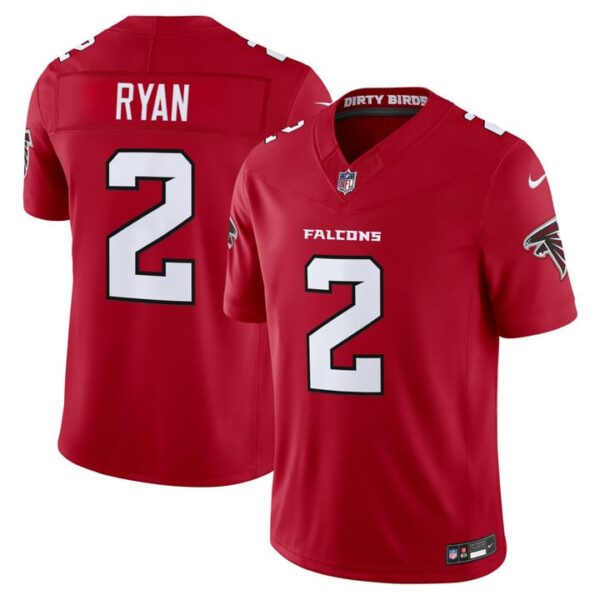 Atlanta Falcons Matt Ryan 2026 Vapor Limited Jersey - All Stitched - Red