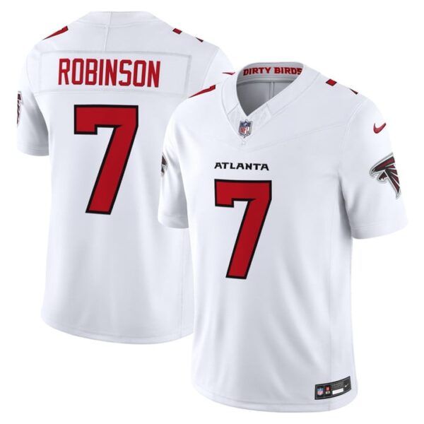 Atlanta Falcons Bijan Robinson 2026 Vapor Limited Jersey - All Stitched - White