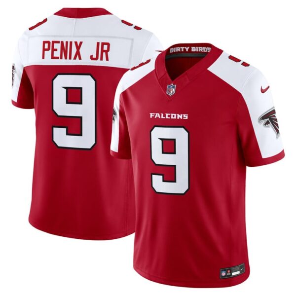 Atlanta Falcons Michael Penix Jr. 2026 Vapor Limited Jersey - All Stitched - Red Alternate