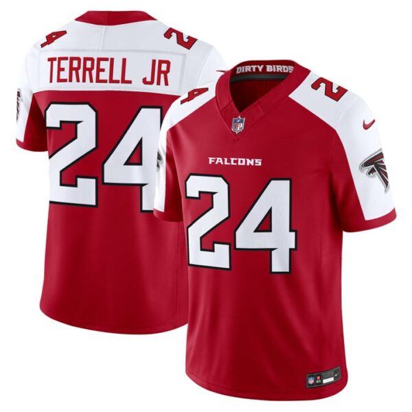 Atlanta Falcons A.J. Terrell 2026 Vapor Limited Jersey - All Stitched - Red Alternate