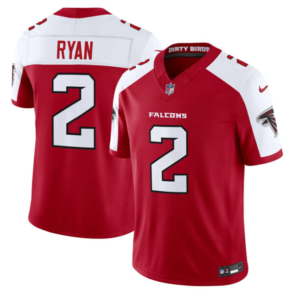 Atlanta Falcons Matt Ryan 2026 Vapor Limited Jersey - All Stitched - Red Alternate