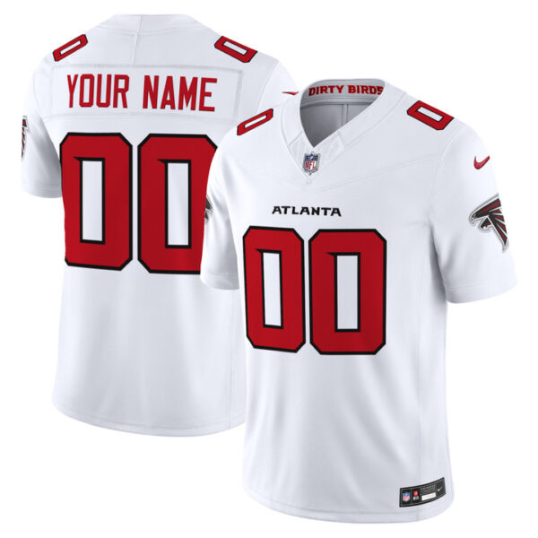 Atlanta Falcons 2026 Vapor Limited Custom Jersey - All Stitched - White