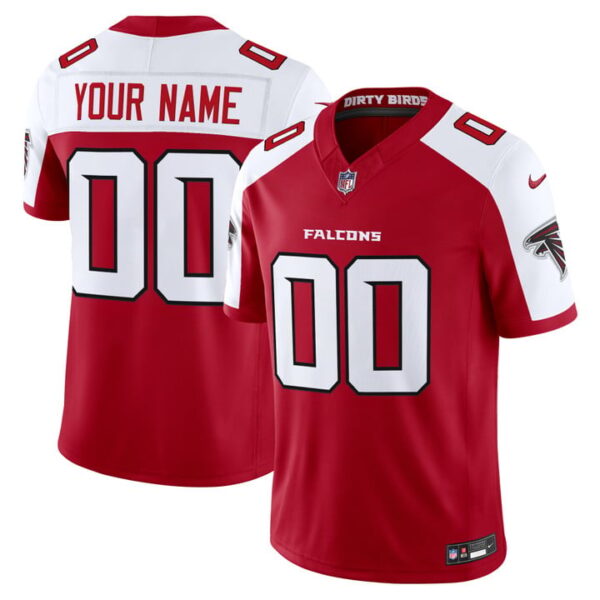 Atlanta Falcons 2026 Vapor Limited Custom Jersey - All Stitched - Red Alternate