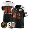 San Francisco 49ers Ronnie Lott 80th Anniversary “Rivalries” Faithful To The Bay Patch Vapor Limited Jersey - All Stitched - Black Alternate