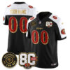 San Francisco 49ers 80th Anniversary “Rivalries” Faithful To The Bay Patch Vapor Limited Custom Jersey - All Stitched - Black Alternate