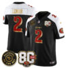 San Francisco 49ers Deommodore Lenoir 80th Anniversary “Rivalries” Faithful To The Bay Patch Vapor Limited Jersey - All Stitched - White Gold