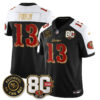 San Francisco 49ers Brock Purdy 80th Anniversary “Rivalries” Faithful To The Bay Patch Vapor Limited Jersey - All Stitched - Black Alternate