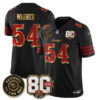San Francisco 49ers Fred Warner 80th Anniversary “Rivalries” Faithful To The Bay Patch Vapor Limited Jersey - All Stitched - Rivalries