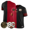 San Francisco 49ers Team 80th Anniversary “Rivalries” Faithful To The Bay Patch Vapor Limited Jersey - All Stitched - Split