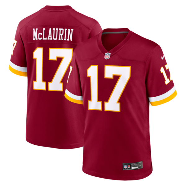 Washington Commanders Terry McLaurin Game Jersey - All Stitched - Burgundy