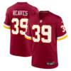 Washington Commanders Jeremy Reaves Game Jersey - All Stitched - Burgundy