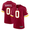 Washington Commanders Mike Sainristil Game Jersey - All Stitched - Burgundy