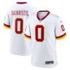 Washington Commanders Mike Sainristil Super Bowl Era Game Jersey - All Stitched - White