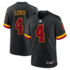 Washington Commanders Frankie Luvu Hail Raiser Alternate Game Jersey - All Stitched - Black