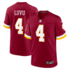 Washington Commanders Frankie Luvu Game Jersey - All Stitched - Burgundy