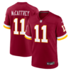 Washington Commanders Luke McCaffrey Game Jersey - All Stitched - Burgundy