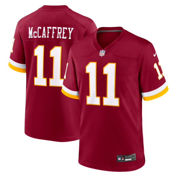 Washington Commanders Luke McCaffrey Game Jersey - All Stitched - Burgundy