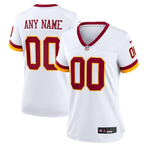Women's Washington Commanders Super Bowl Era Game Custom Jersey - All Stitched - White