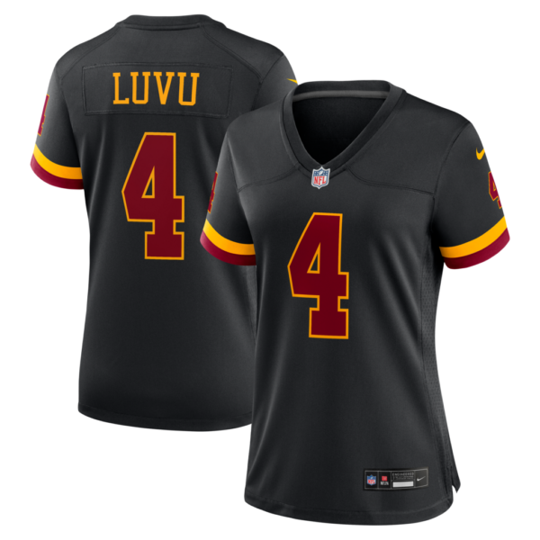 Women's Washington Commanders Frankie Luvu Super Bowl Era Game Jersey - All Stitched - White