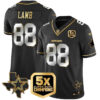 Dallas Cowboys CeeDee Lamb 5x Super Bowl Champions Vapor Limited Jersey - All Stitched - Black Limited