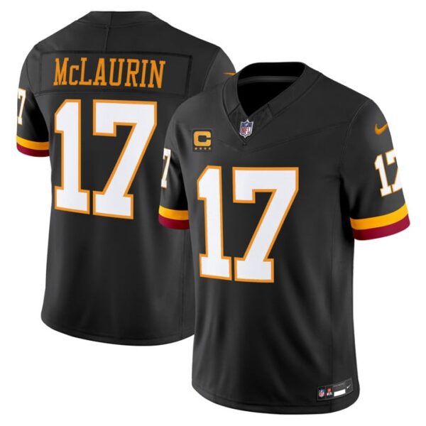 Washington Commanders Terry McLaurin Throwback Vapor Limited Jersey - All Stitched - Black