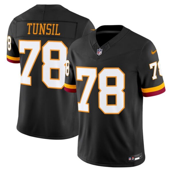 Washington Commanders Laremy Tunsil Throwback Vapor Limited Jersey - All Stitched - Black