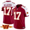 Washington Commanders Terry McLaurin Throwback Vapor Limited Jersey - All Stitched - Burgundy Alternate