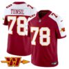 Washington Commanders Laremy Tunsil Throwback Vapor Limited Jersey - All Stitched - Burgundy Alternate