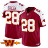 Washington Commanders Darrell Green Throwback Vapor Limited Jersey - All Stitched - Burgundy Alternate