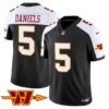 Washington Commanders Jayden Daniels Throwback Vapor Limited Jersey - All Stitched - Black Alternate