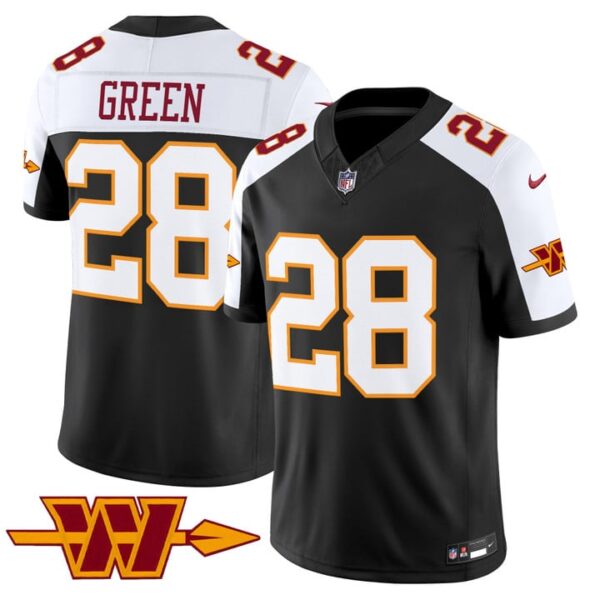 Washington Commanders Darrell Green Throwback Vapor Limited Jersey - All Stitched - Black Alternate
