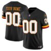 Washington Commanders Throwback Vapor Limited Custom Jersey - All Stitched - Black