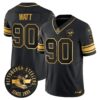 Pittsburgh Steelers T. J. Watt Throwback 1933 Patch Gold Vapor Limited Jersey - All Stitched - Black Gold
