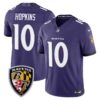 Baltimore Ravens DeAndre Hopkins 2026 Vapor Limited Jersey - All Stitched - Purple