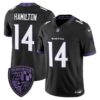 Baltimore Ravens Kyle Hamilton 2026 Vapor Limited Jersey - All Stitched - Black