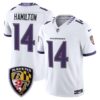Baltimore Ravens Kyle Hamilton 2026 Vapor Limited Jersey - All Stitched - White