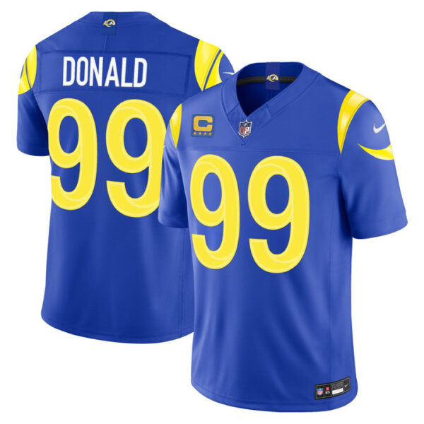 Los Angeles Rams Aaron Donald 2026 Vapor Limited Jersey - All Stitched - Royal