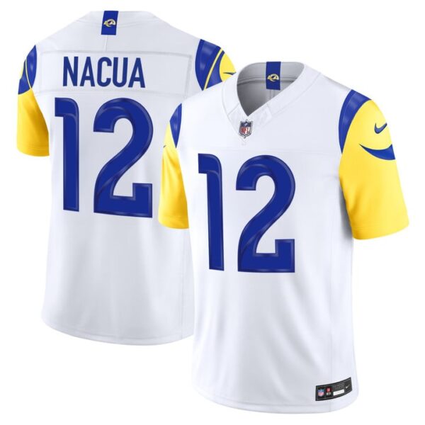 Los Angeles Rams Puka Nacua 2026 Vapor Limited Jersey - All Stitched - White
