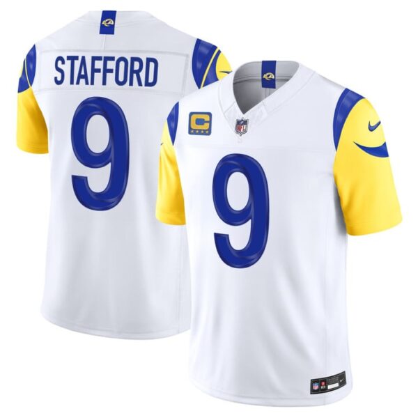 Los Angeles Rams Matthew Stafford 2026 Vapor Limited Jersey - All Stitched - White