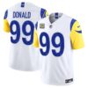 Los Angeles Rams Aaron Donald 2026 Vapor Limited Jersey - All Stitched - White