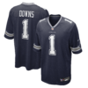 Dallas Cowboys Caleb Downs 2026 NFL Draft First Round Pick No. 11 Team Game Jersey - Navy
