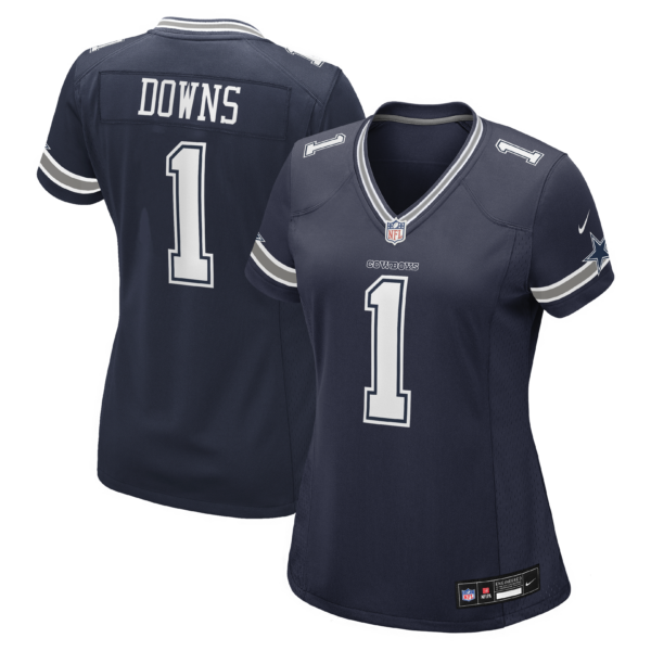 Women's Dallas Cowboys Caleb Downs 2026 NFL Draft First Round Pick No. 11 Team Game Jersey - Navy