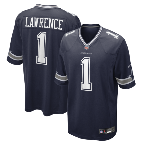 Dallas Cowboys Malachi Lawrence 2026 NFL Draft First Round Pick No. 20 Team Game Jersey - Navy