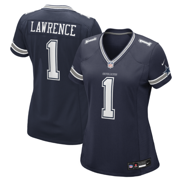 Women's Dallas Cowboys Malachi Lawrence 2026 NFL Draft First Round Pick No. 20 Team Game Jersey - Navy