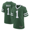 New York Jets Nike David Bailey 2026 NFL Draft First Round Pick No. 2 Team Game Jersey - Legacy Green