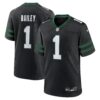 New York Jets Nike David Bailey 2026 NFL Draft First Round Pick No. 2 Team Game Jersey - Black