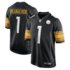 Pittsburgh Steelers Max Iheanachor 2026 NFL Draft First Round Pick No. 21 Team Game Jersey - Black